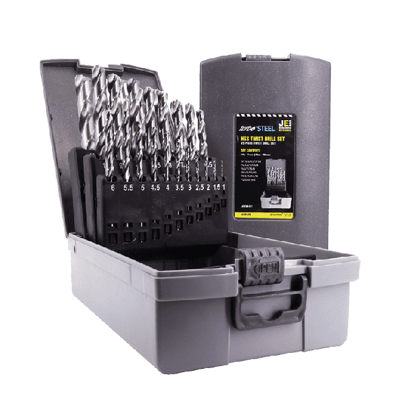 25 piece Twist Drill Sets