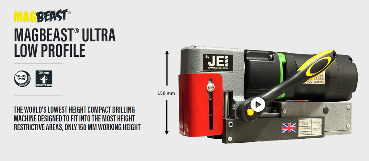 Get Yourself Out Of A Tight Spot With Our Low Profile Mag Drills