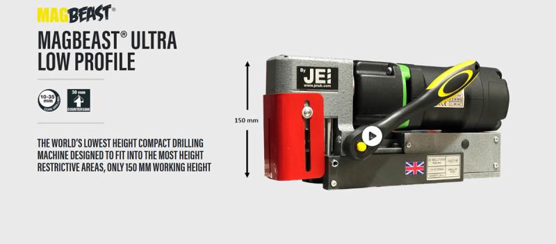 Low Head Clearance Requirements Covered With The Low Profile MagBeast