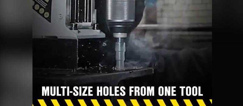 Multiple cutting sizes in a single tool