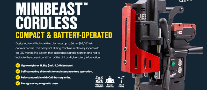 Thank You To Brookside Welding For Their MiniBeast Cordless Order