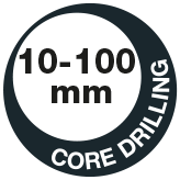 10-100mm Core Drilling
