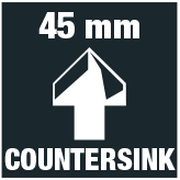 Countersink 45mm