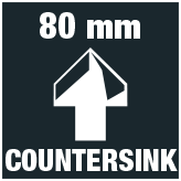 Countersink 80mm