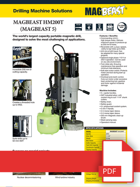 MagBeast® HM200T (MagBeast® 5) - Brochure