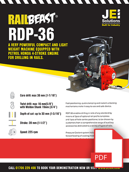 RailBeast Petrol RDP-36 - Brochure