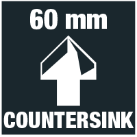 60mm countersink