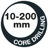 Core drilling 200