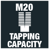 Tapping capacity m20