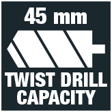 Twist drill 45