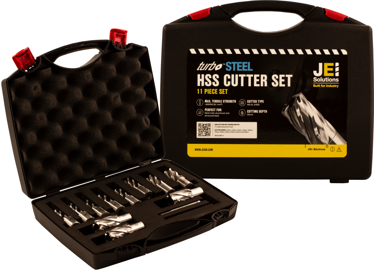 11 Piece HSS Cutter Set (25 mm D.O.C)