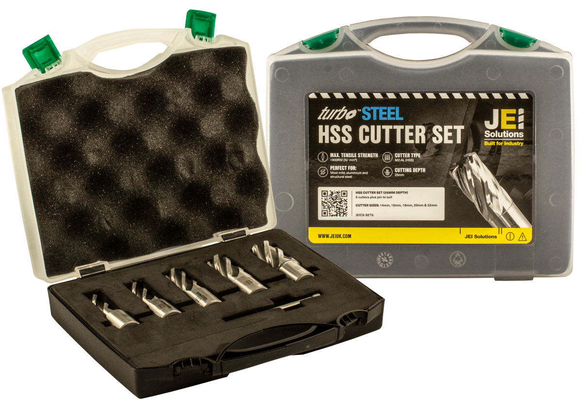 5 Piece HSS Cutter Set (25 mm D.O.C)