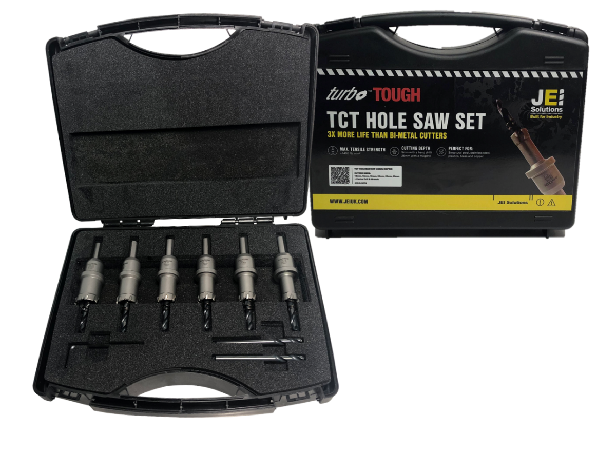 6 Piece TCT Hole Saw Set (25 mm)