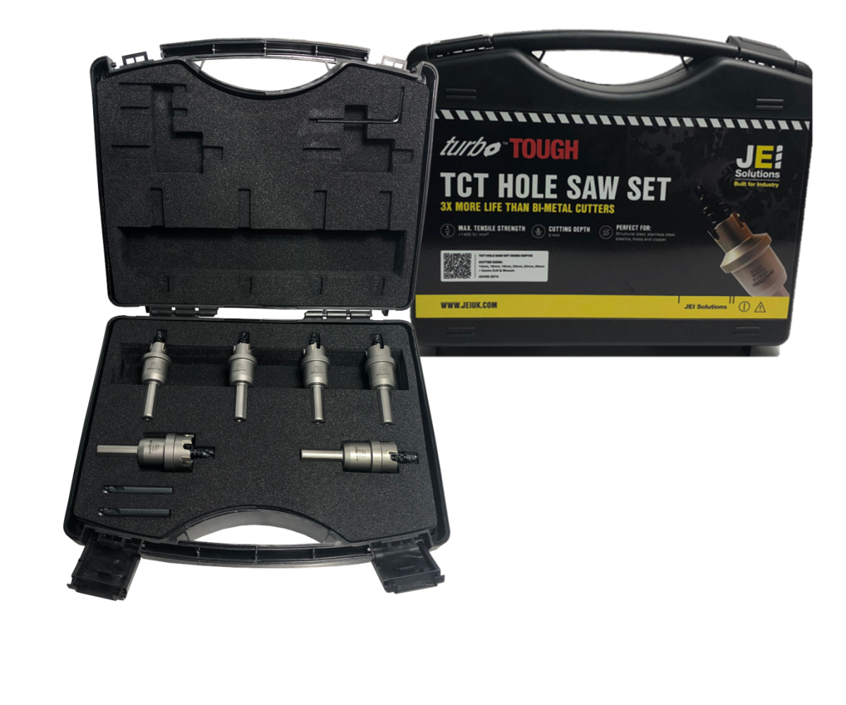 6 Piece TCT Hole Saw Set (5 mm)