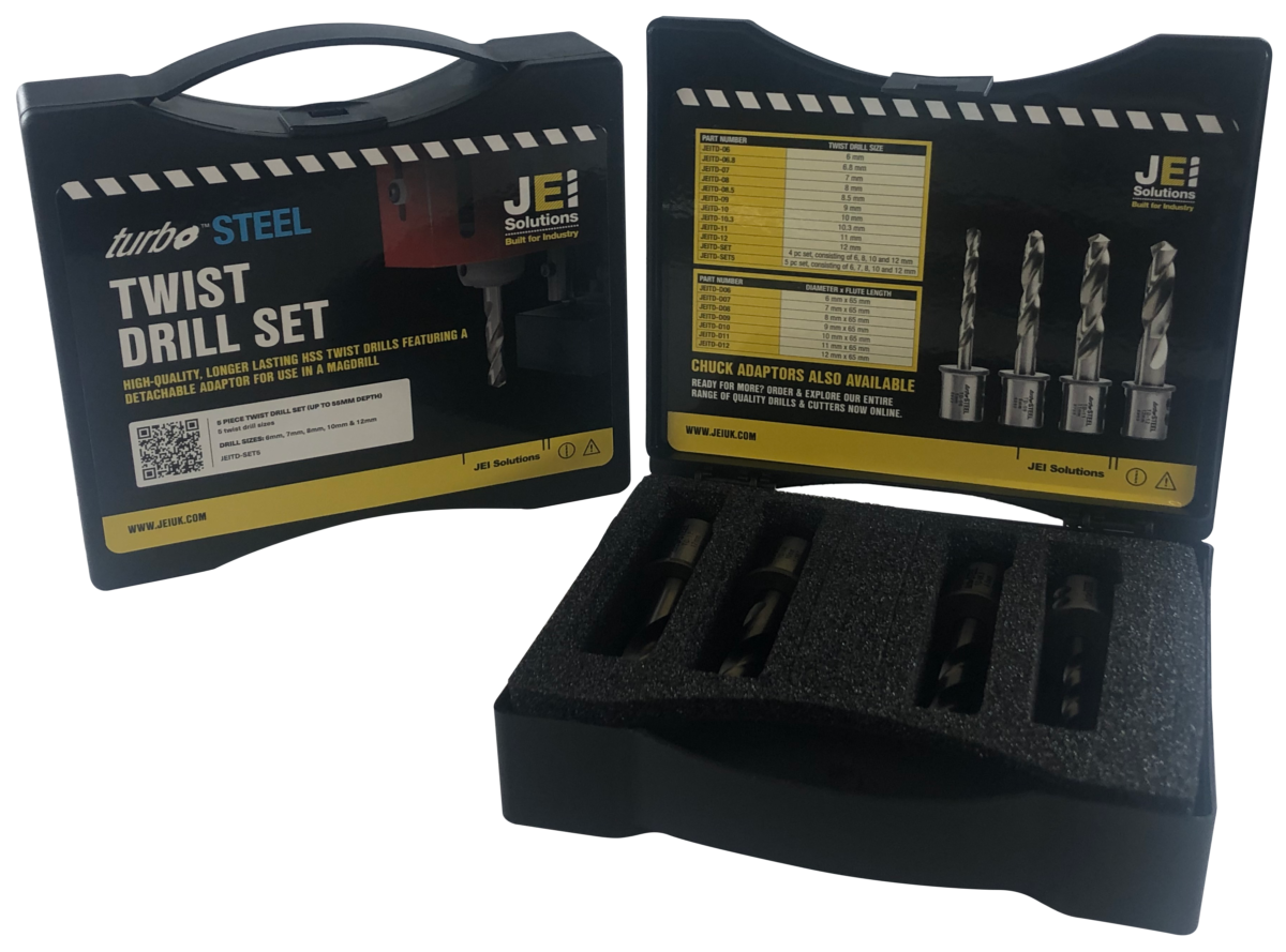 4 Piece Turbo™ Twist Drill Set