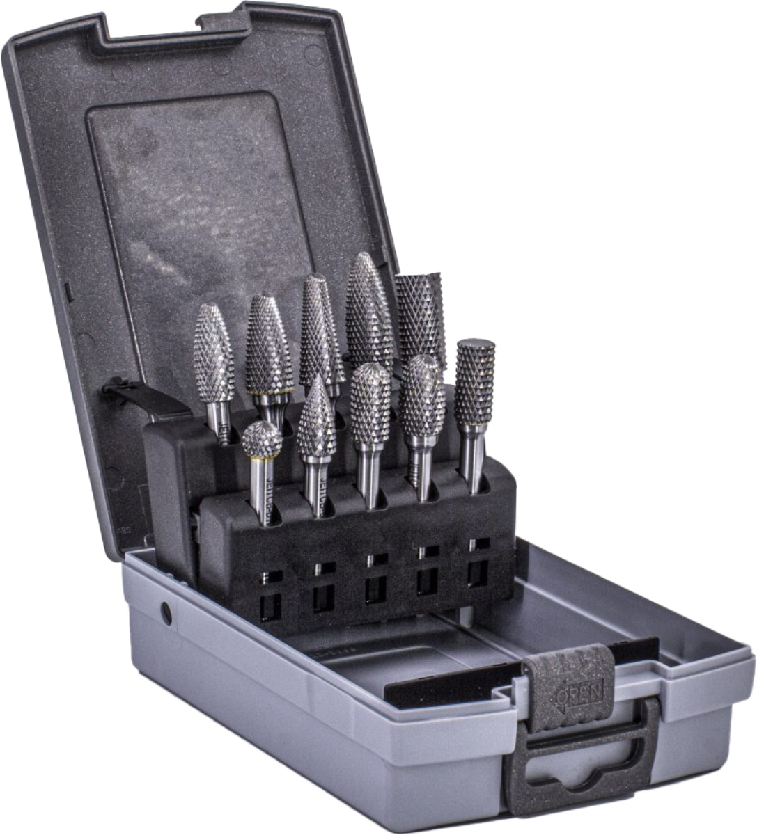 10 Piece Turbo™ Tough Carbide Burrs Set