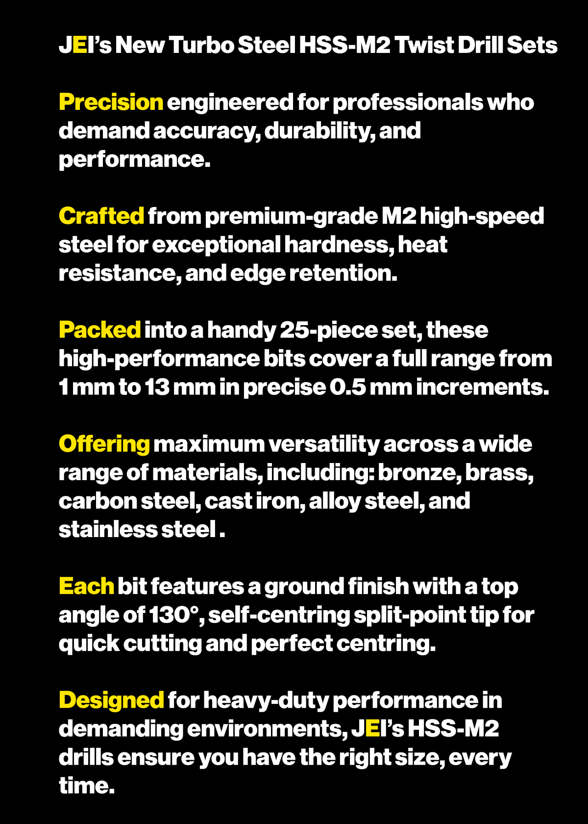 Twist Drills
