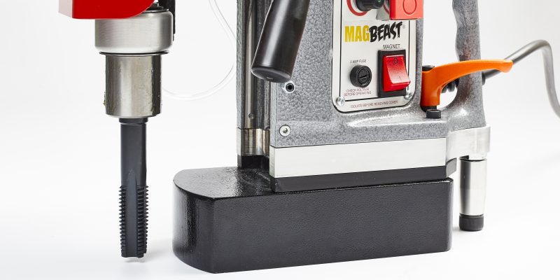 Tapping with a Magnetic Drilling Machine